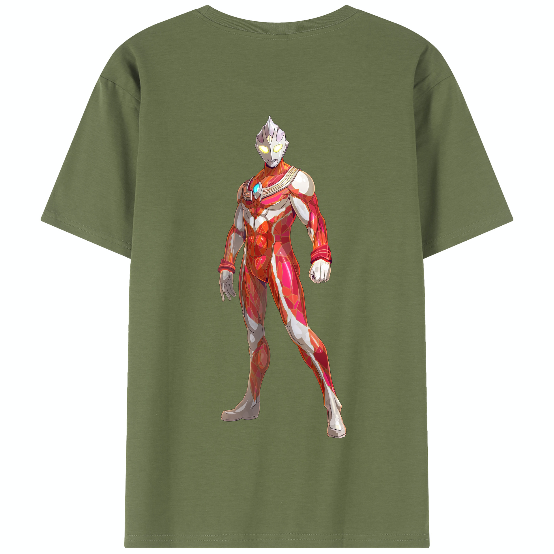 （画像用） ウルトラマン Ultraman 綿100％半袖Tシャツ（背面プリント）